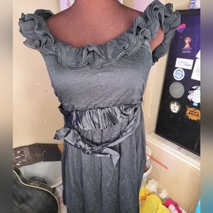 EUC Vintage Juicy Couture Black Midi Dress